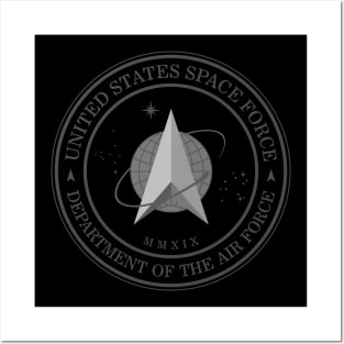 SPACE FORCE - GREY [CIA-TP] Posters and Art